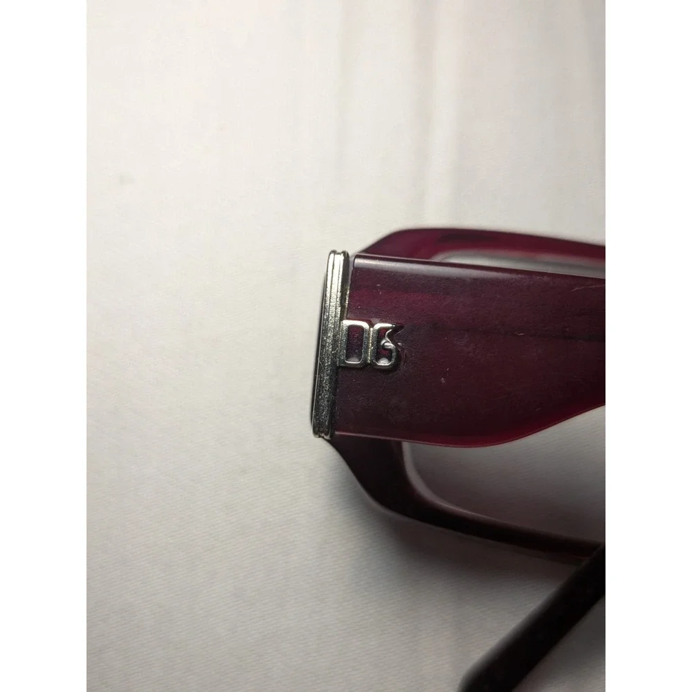 Dolce‎ & Gabbana DG 3007 630 Rectangle Maroon Eyeglasses Frames 51-14 130 Italy